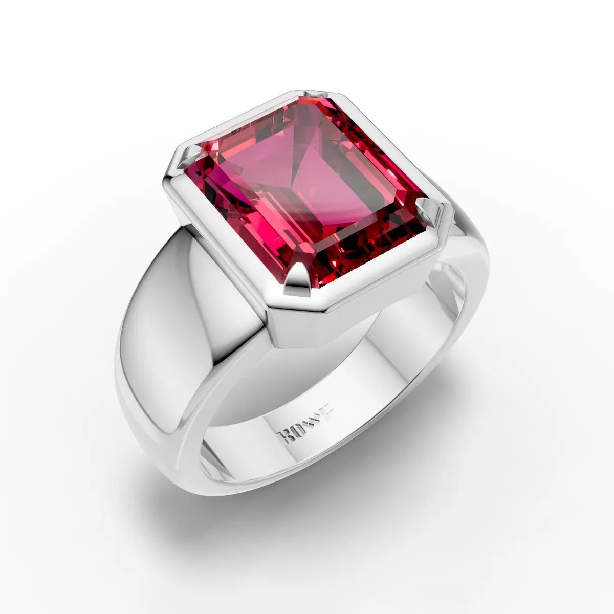 Crimson Crown Ring